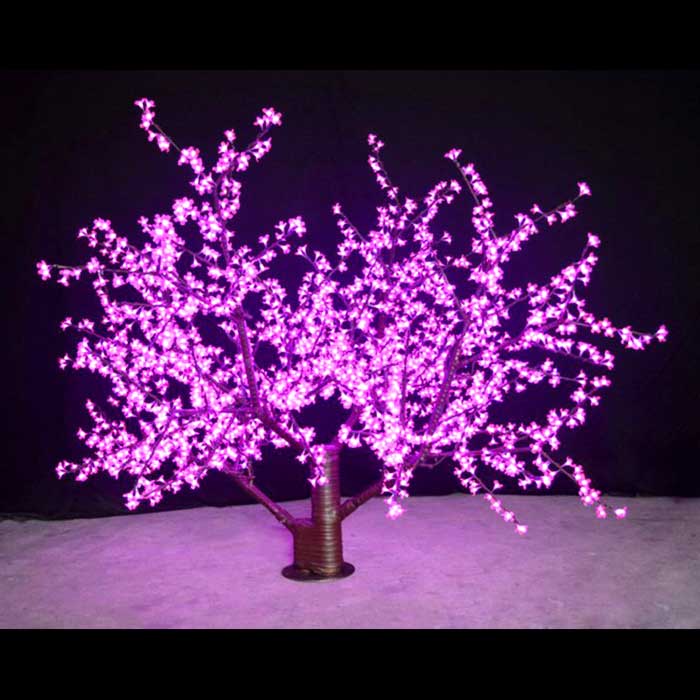 Custom Cherry Blossom LED Tree Light – 6.5FT Outdoor Patio Party Holiday Decorative Lighting 4 Custom Cherry Blossom LED Tree Light – 6.5FT Outdoor Patio Party Holiday Decorative Lighting - 图片 4