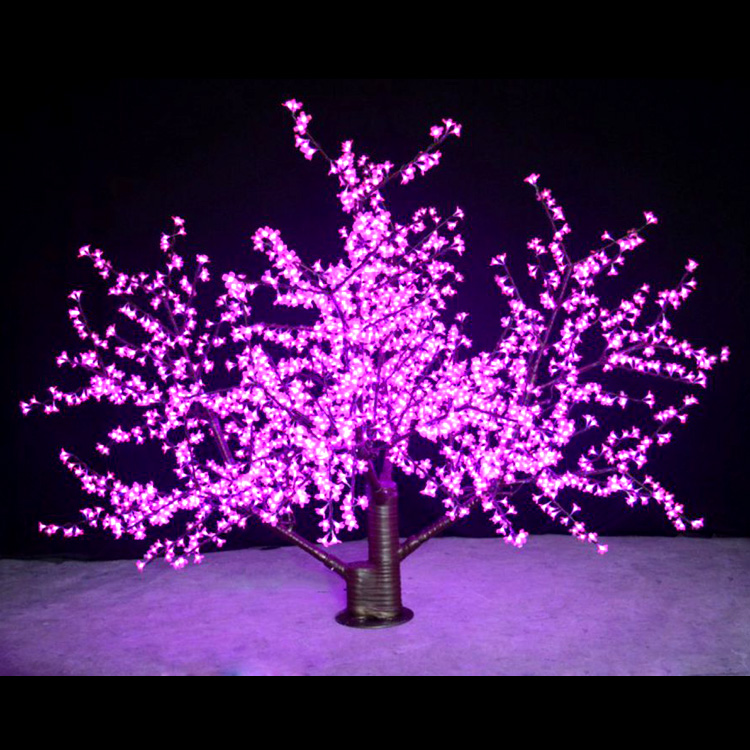 Custom Cherry Blossom LED Tree Light – 6.5FT Outdoor Patio Party Holiday Decorative Lighting 1 LED Cherry Blossom Tree Light