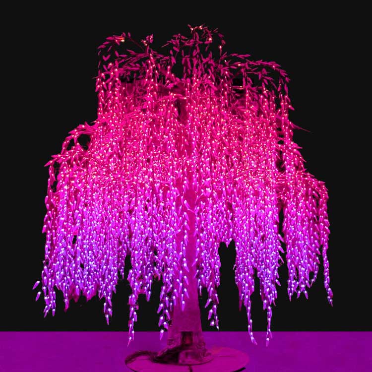Weeping Willow Tree Lights : Custom Large Smart Pixel LED RGB Music-Sync Outdoor Decor 3 Weeping Willow Tree Lights : Custom Large Smart Pixel LED RGB Music-Sync Outdoor Decor - 图片 3