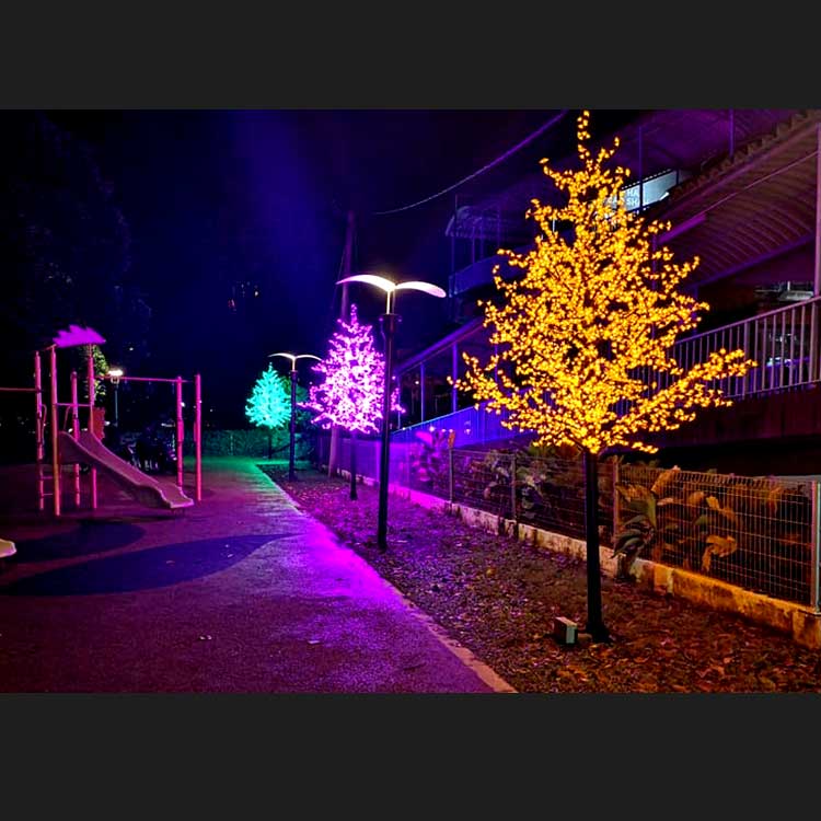 Outdoor Led Light Tree For Patio & Contractor Lighting Projects: LED Cherry Blossom Tree Solutions 1 Outdoor Led Light Tree For Patio & Contractor Lighting Projects: LED Cherry Blossom Tree Solutions