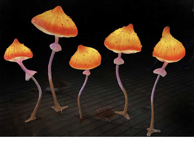 Customizable LED Mushroom Lights | Large Outdoor Glow Decor for Garden & Christmas 3 Customizable LED Mushroom Lights | Large Outdoor Glow Decor for Garden & Christmas - 图片 3