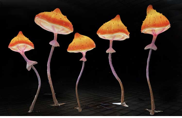 Customizable LED Mushroom Lights | Large Outdoor Glow Decor for Garden & Christmas 5 Customizable LED Mushroom Lights | Large Outdoor Glow Decor for Garden & Christmas - 图片 5