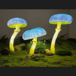 Custom Solar Large LED Mushroom Lights: Personalized Outdoor Decor for Parks & Gardens