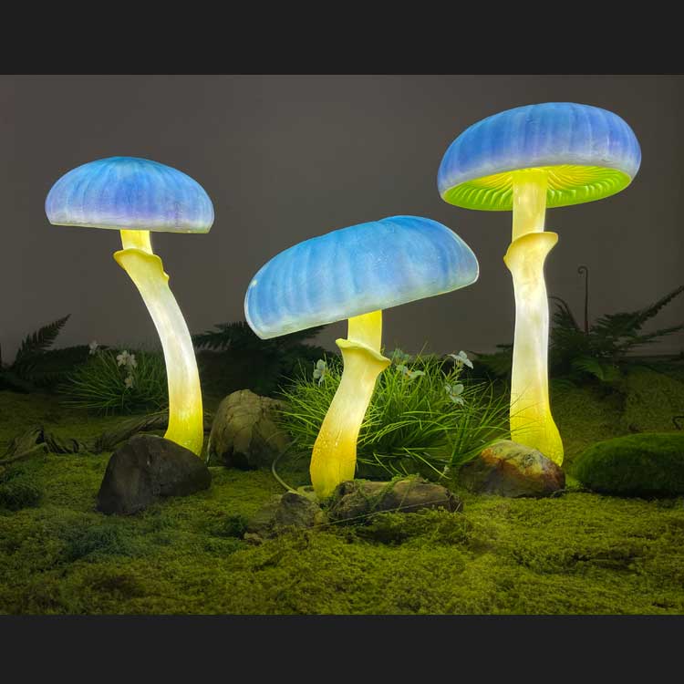 Custom Solar Large LED Mushroom Lights: Personalized Outdoor Decor for Parks & Gardens 5 Custom Solar Large LED Mushroom Lights: Personalized Outdoor Decor for Parks & Gardens - 图片 5