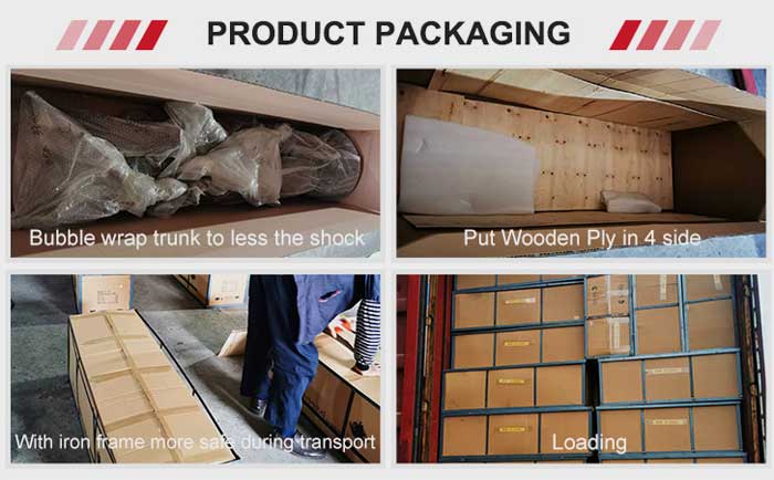 Export Iron frame packaging for LED lights