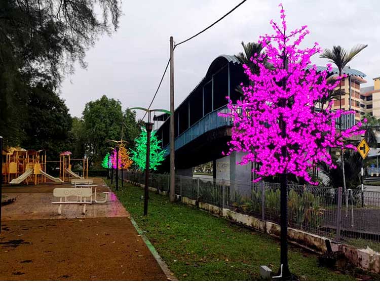 Outdoor Led Light Tree For Patio & Contractor Lighting Projects: LED Cherry Blossom Tree Solutions 4 Outdoor Led Light Tree For Patio & Contractor Lighting Projects: LED Cherry Blossom Tree Solutions - 图片 4