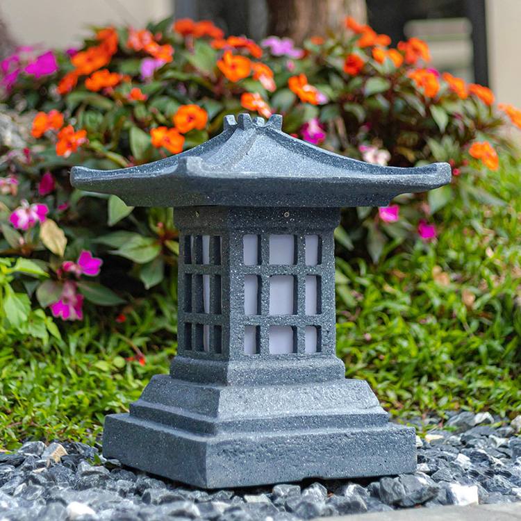 Waterproof Exterior Post Lights : Stone-Inspired Garden Lantern for Outdoor Pathways & Patios 6 Waterproof Exterior Post Lights : Stone-Inspired Garden Lantern for Outdoor Pathways & Patios - 图片 6