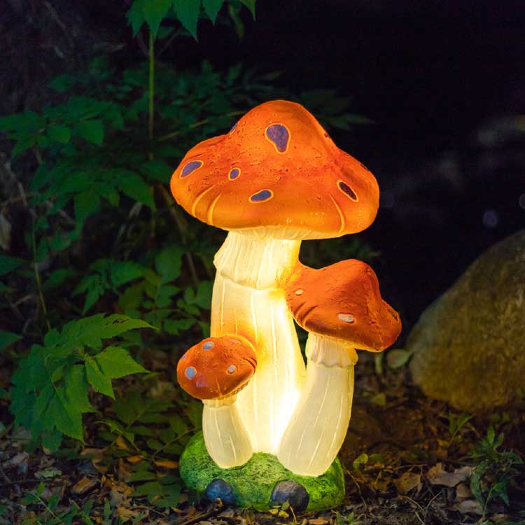 Custom Solar Mushroom Lights: Outdoor Landscape Decor for Parks & Gardens 3 Custom Solar Mushroom Lights: Outdoor Landscape Decor for Parks & Gardens - 图片 3