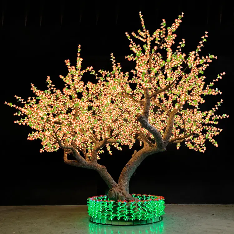 RGB Xmas Tree : Outdoor Custom DMX Smart LED Sakura Tree Lights for Garden & Landscape Decoration 5 RGB Xmas Tree : Outdoor Custom DMX Smart LED Sakura Tree Lights for Garden & Landscape Decoration - 图片 5