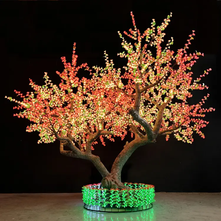 RGB Christmas tree : Outdoor Custom DMX Smart LED Cherry Blossom Tree Lights for Garden & Patio Decoration 3 RGB Christmas tree : Outdoor Custom DMX Smart LED Cherry Blossom Tree Lights for Garden & Patio Decoration - 图片 3