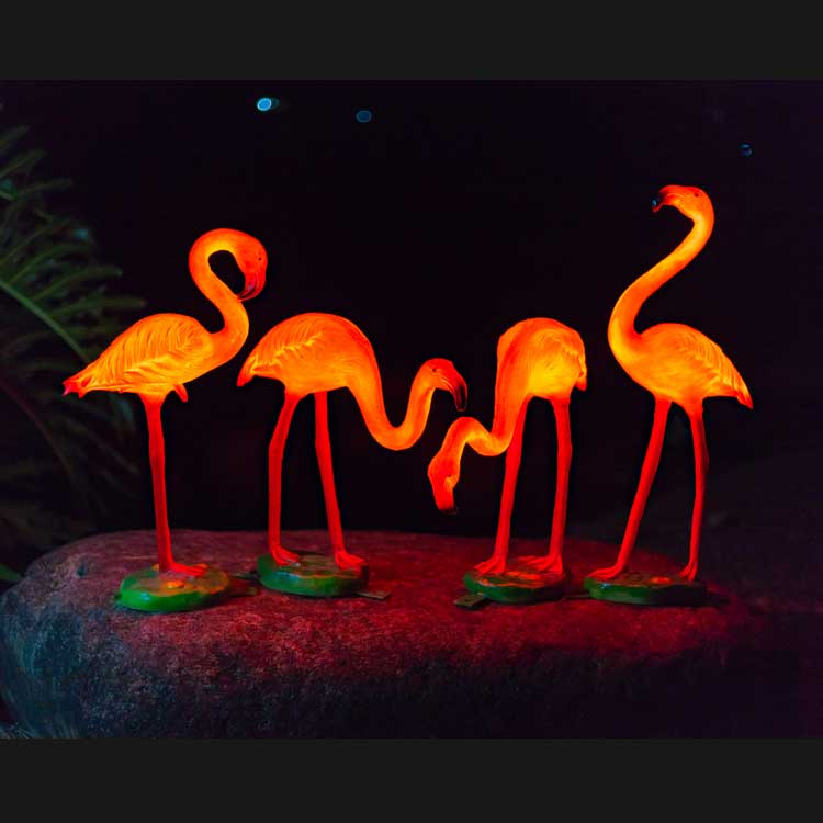 LED Glowing Paradise Flamingo Decor Lights: Outdoor & Indoor Garden Landscape Ornament 1 led glowing flamingo decor lights: outdoor & indoor garden landscape ornament