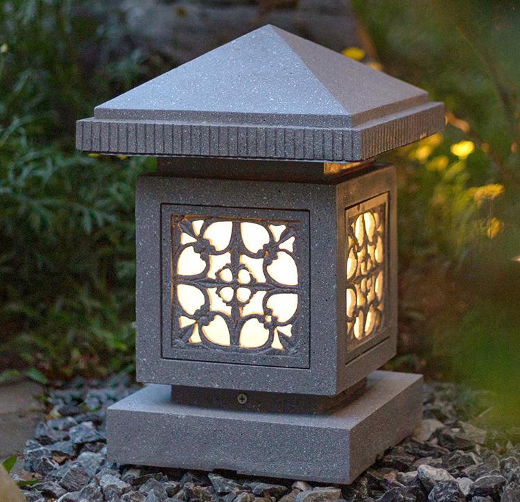 Garden Exterior Post Light - Waterproof Outdoor bronze finish exterior post light villa exterior decorative lamp 5 Garden Exterior Post Light - Waterproof Outdoor bronze finish exterior post light villa exterior decorative lamp - 图片 5