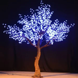 light with tree
