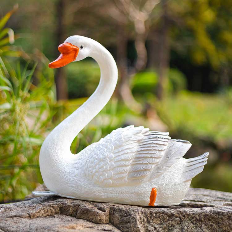 Outdoor Glowing LED Swan Lights – Elevate Garden & Courtyard Illumination 4 outdoor resin glowing led stone lights – elevate garden & courtyard illumination (复制)
