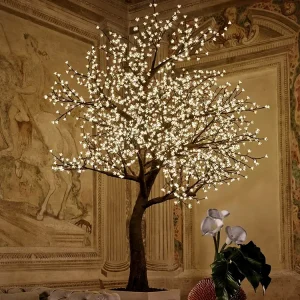 Cherry Blossom Light Tree :  Waterproof Durable LED Tree for Christmas and Garden Landscape Decor