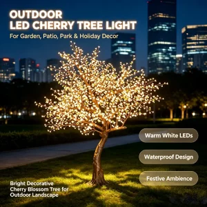 led cherry blossom tree light