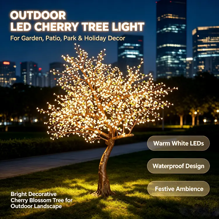 led cherry blossom tree light