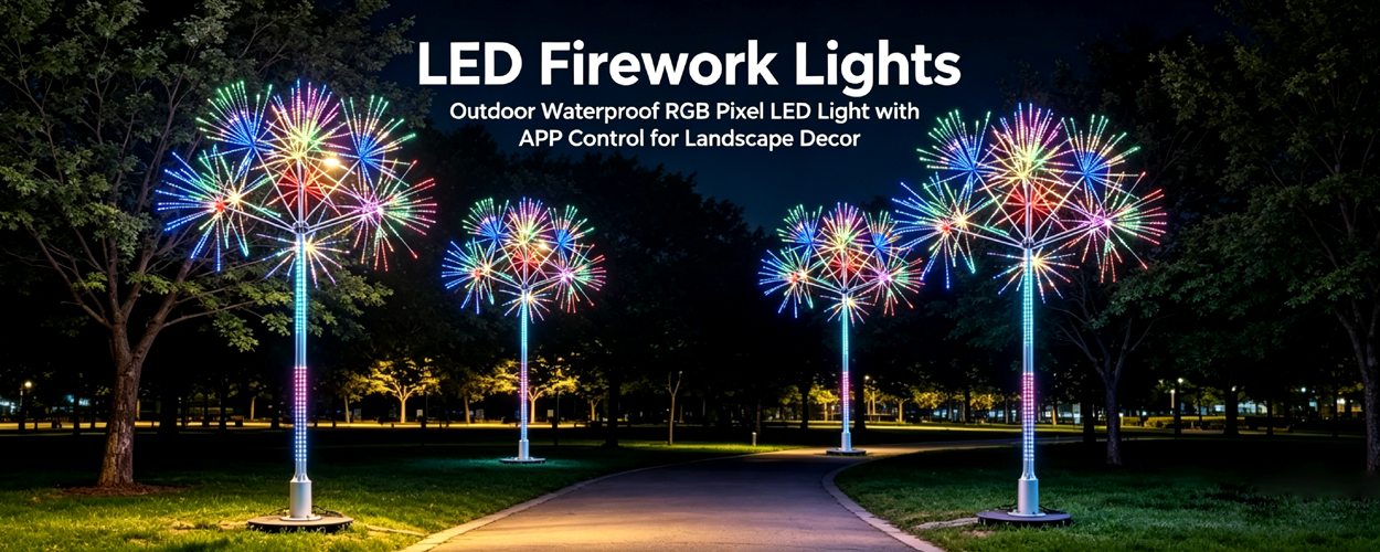 Home 1 led firework tree